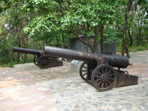 203高地　高射砲